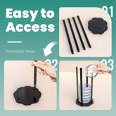 1 Set Acrylic Cup Lid Holder Organizer Storage